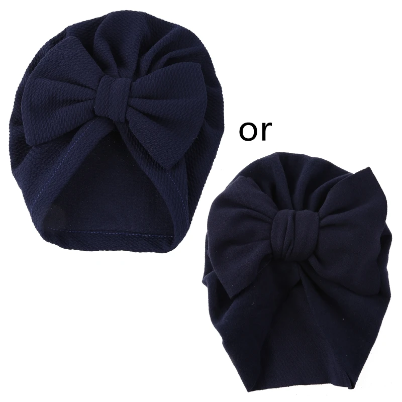 

Girls Boys Shower Gifts Bows Hat Baby Hat Headwrap Elastic Turban Headband