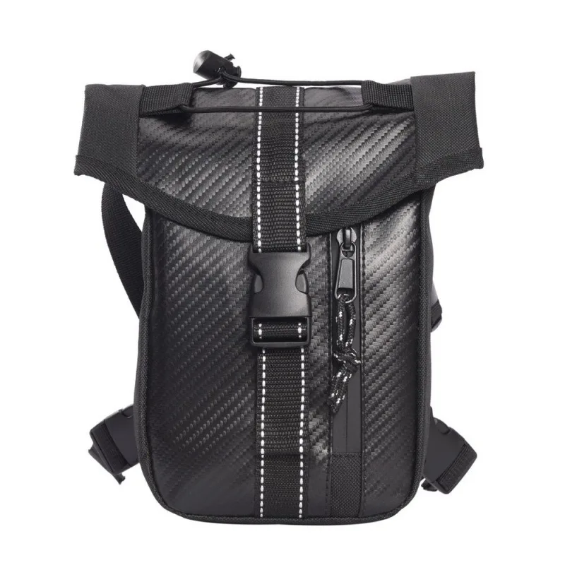 

High Quality Nylon Men Drop Leg Bag Fanny Pack Motorcycle Riding Casual Shoulder Cross Body Thigh Male Hip Belt Waist Bags