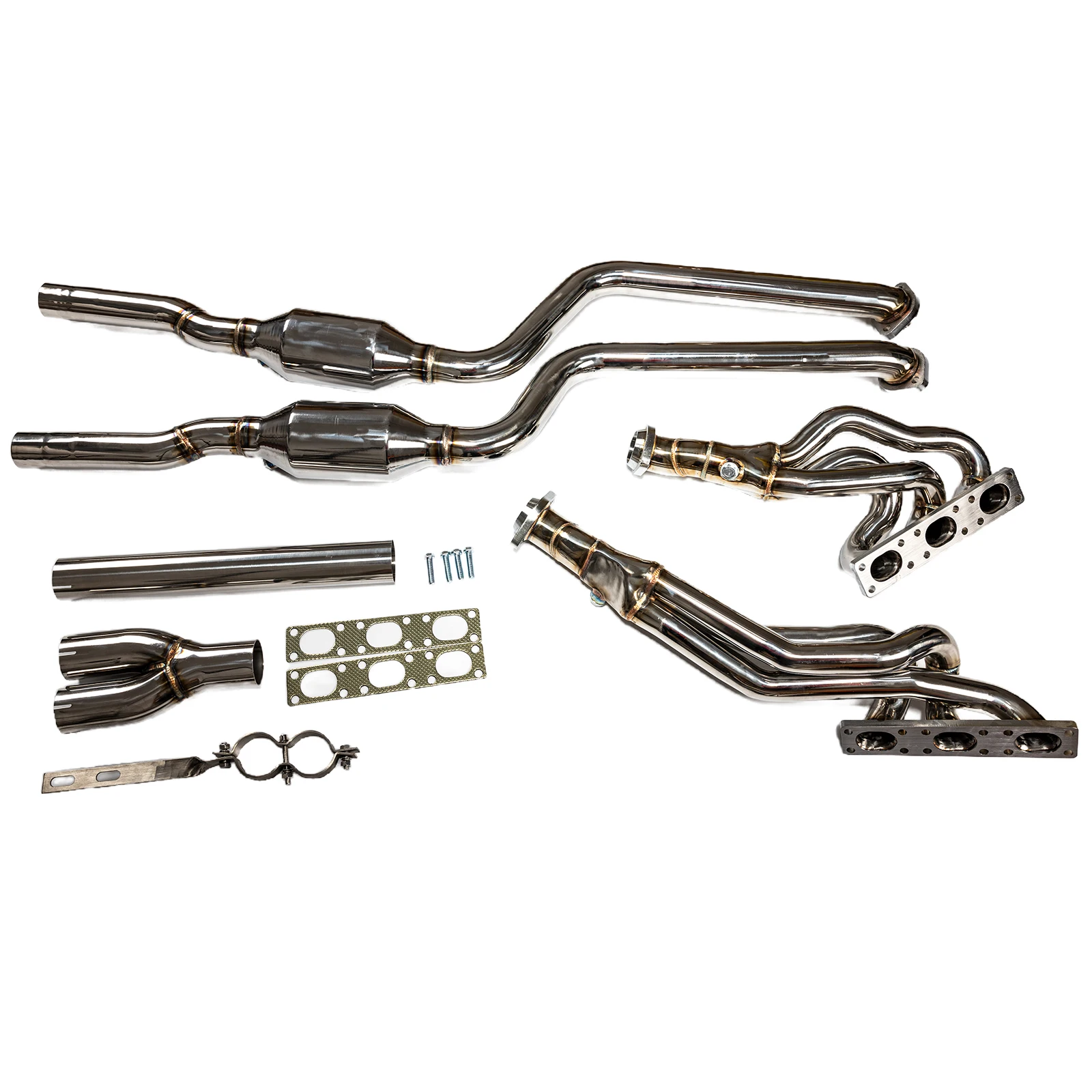 Высококачественный выхлопной коллектор из полированной нержавеющей стали для