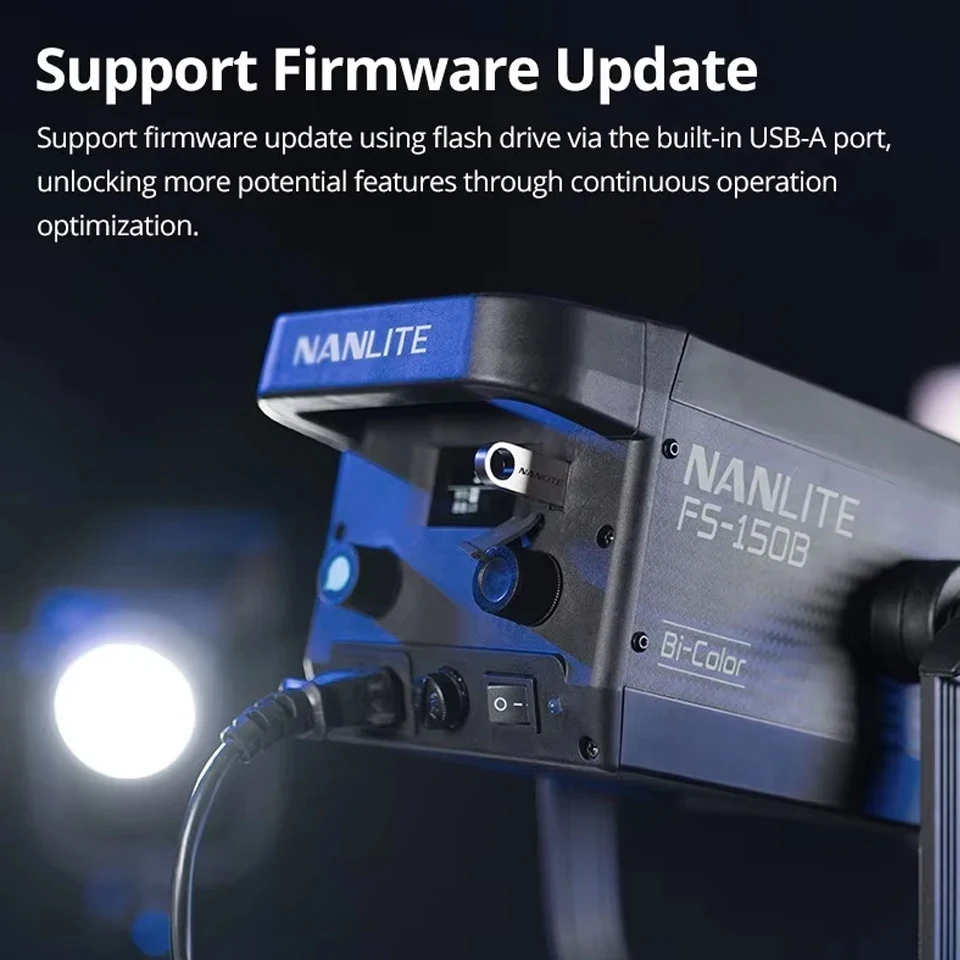 Светодиодный светильник серии Nanlite FS FS-60B FS-150B FS-200B FS-300B 2700-6500K