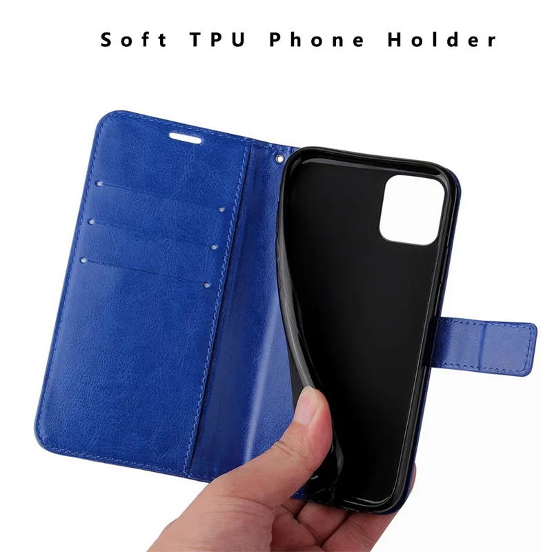 3 в 1 Новый портативный кожаный чехол-кошелек чехол-книжка с держателем для