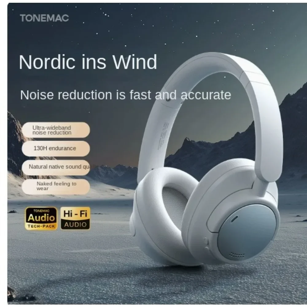 TONEMAC H7Pro головная повязка активное шумоподавление наушники Bluetooth диафрагма