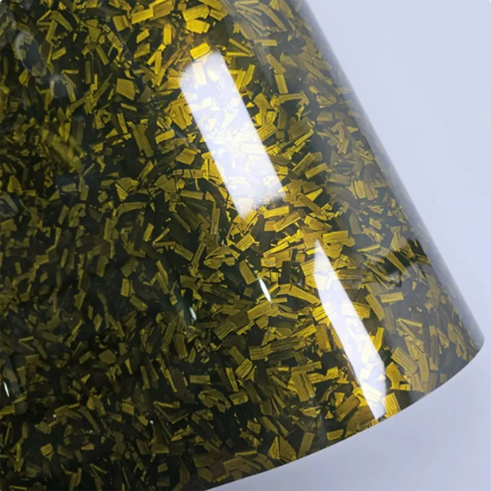 Золотая кованая карбоновая виниловая пленка ПЭТ призрачный камуфляж