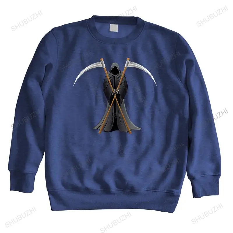 

[Satge] Dio della Morte In Veste Con Doppio Reaper Scythe Design sweasweater модная свежая Повседневная Новая унисекс-стиль