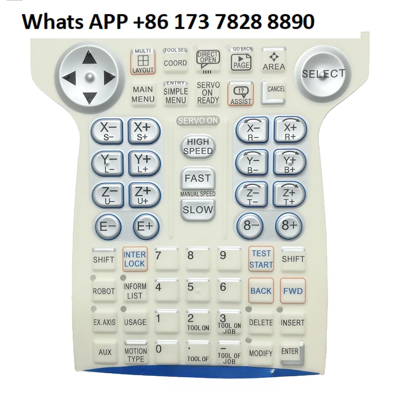 DX100 JZRCR-YPP01-1 Демонстратор YKS-000E Защитная пленка для клавиатуры