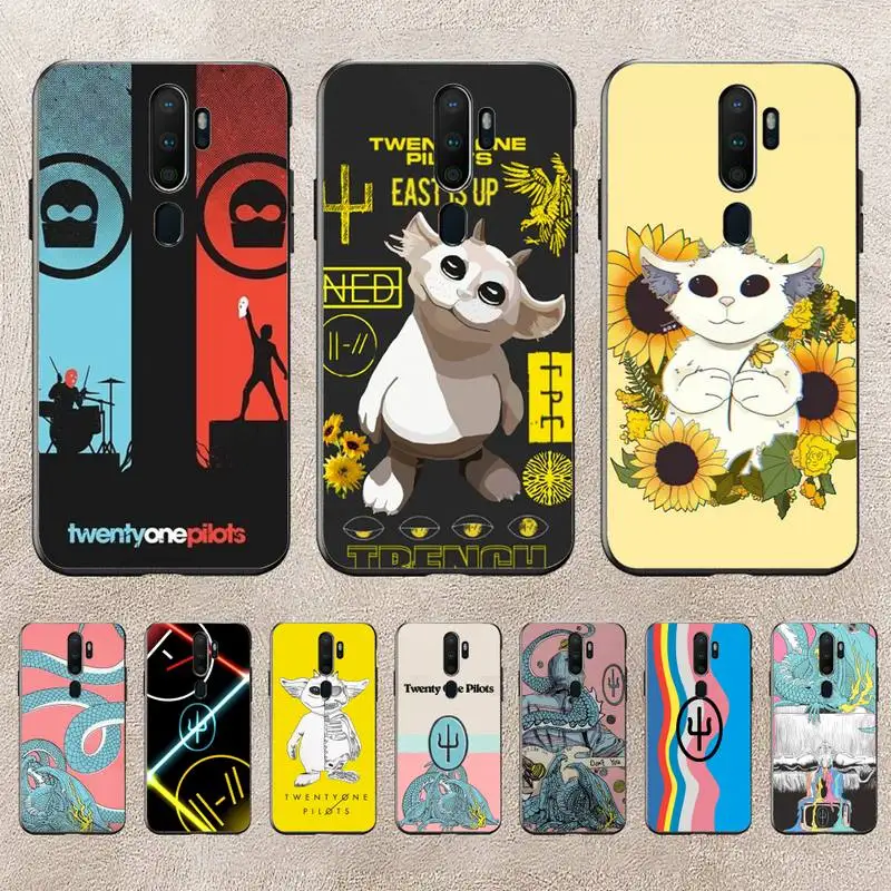 

Twenty One Pilots Phone Case For Redmi 9A 8A 6A Note 9 8 10 11S 8T Pro Max 9 K20 K30 K40 Pro PocoF3 Note11 5G Case