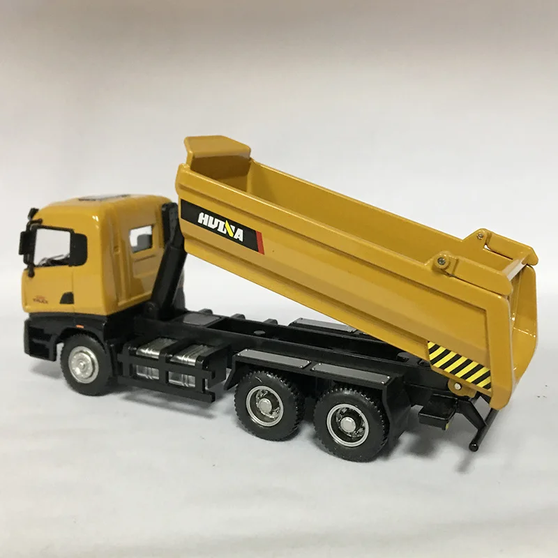 Huina 7718 металлический самосвал модель статического инженерного строительного