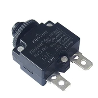 push button reset 5a 6a 7a 8a 9a 10a 12a 13a 15a 18a 20a circuit breakers with quick connect terminals and waterproof button cap