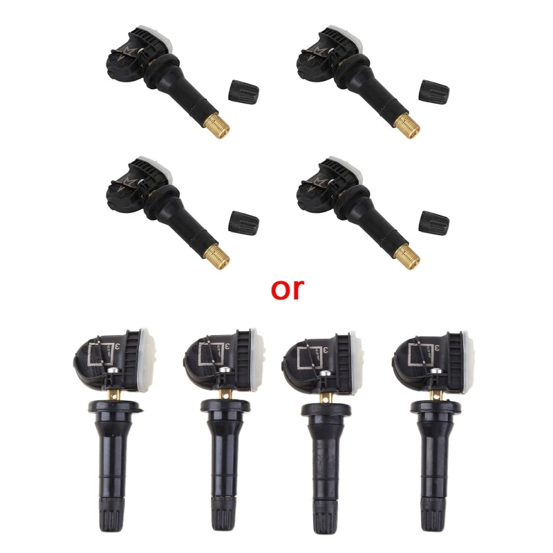 

315MHz Programmed Tire Pressure Monitoring System Sensor TPMS GMC 13598771 60306F30 13598772 15254101 25952370 Set of 4