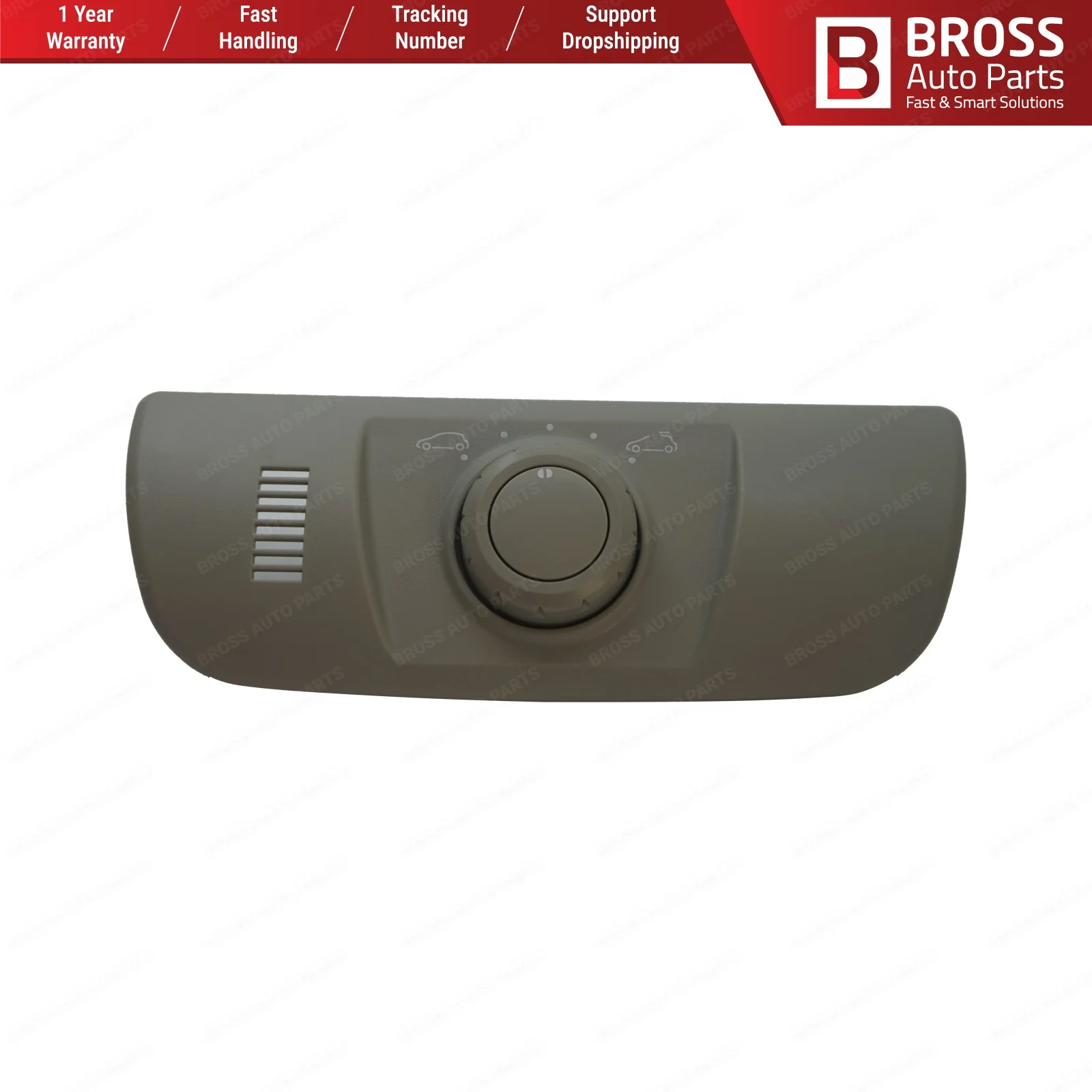 Bross автозапчасти BSR578 панель переключателя управления Sunroof 254500002R бежевый для Renault