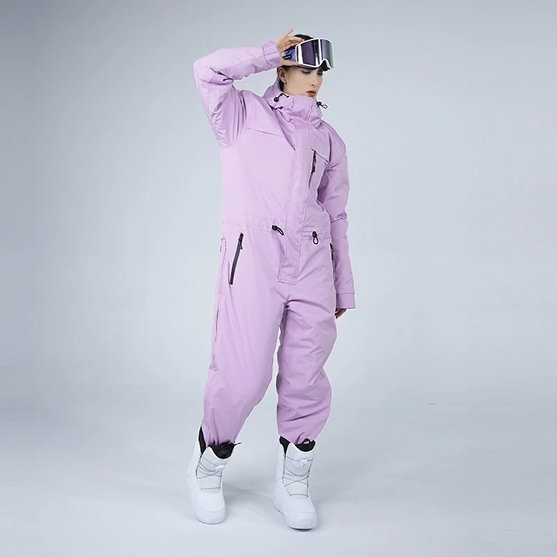Женский зимний костюм для сноуборда мужской женский водонепроницаемый