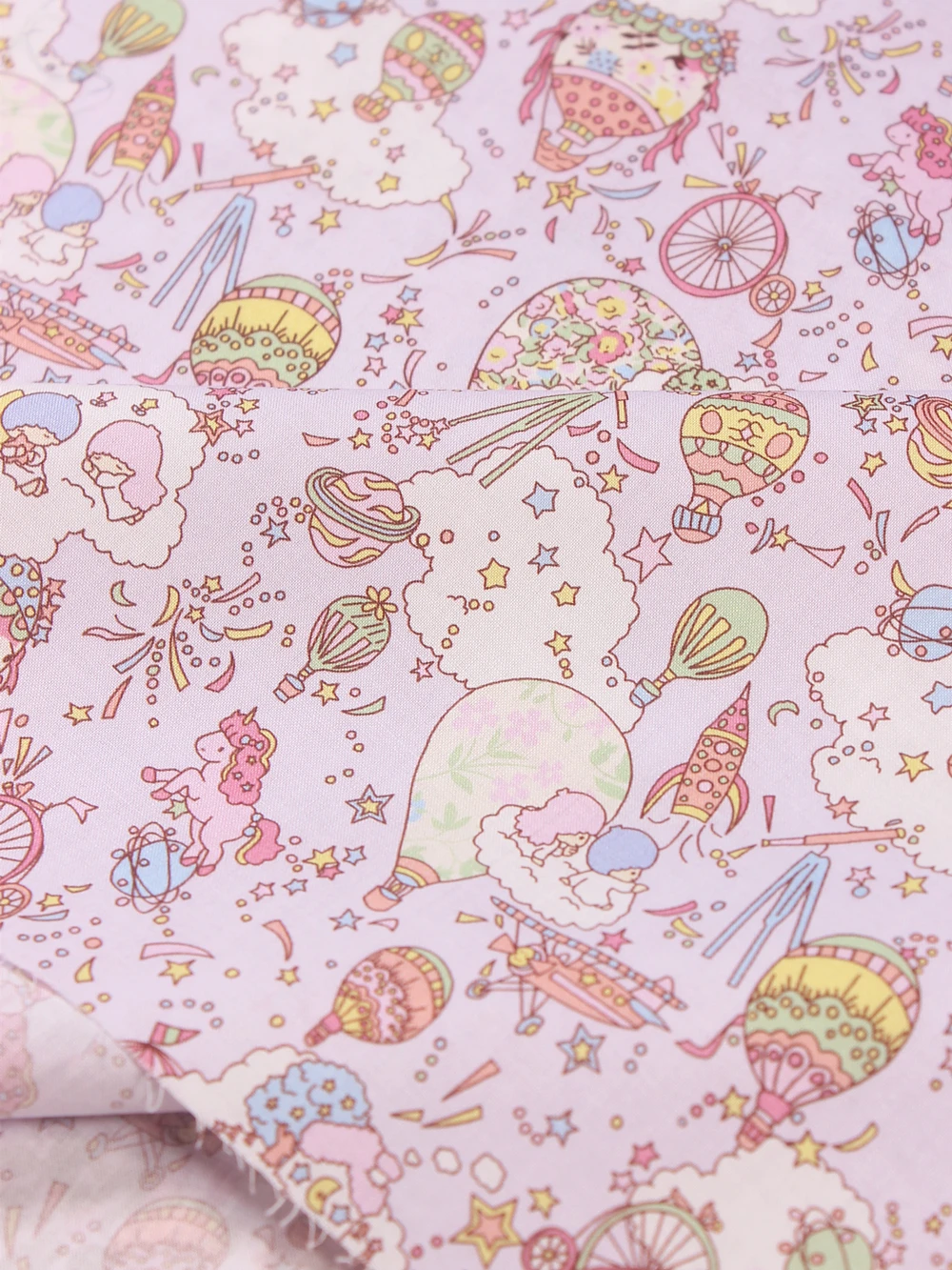 Мультяшный Hello Kitty Melody 100% хлопчатобумажная ткань медицинский полезный материал