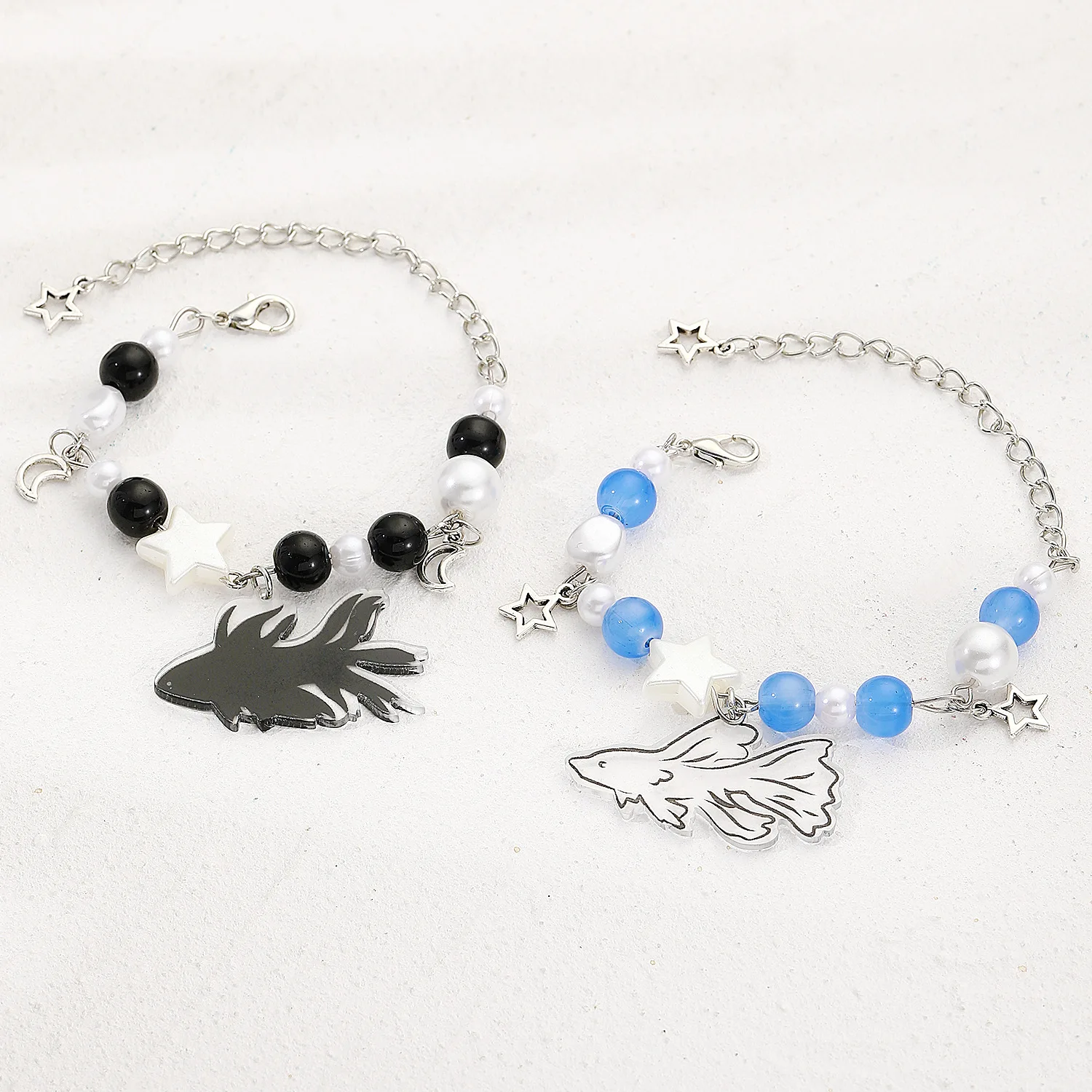 1 шт. женский браслет из акриловых бусин