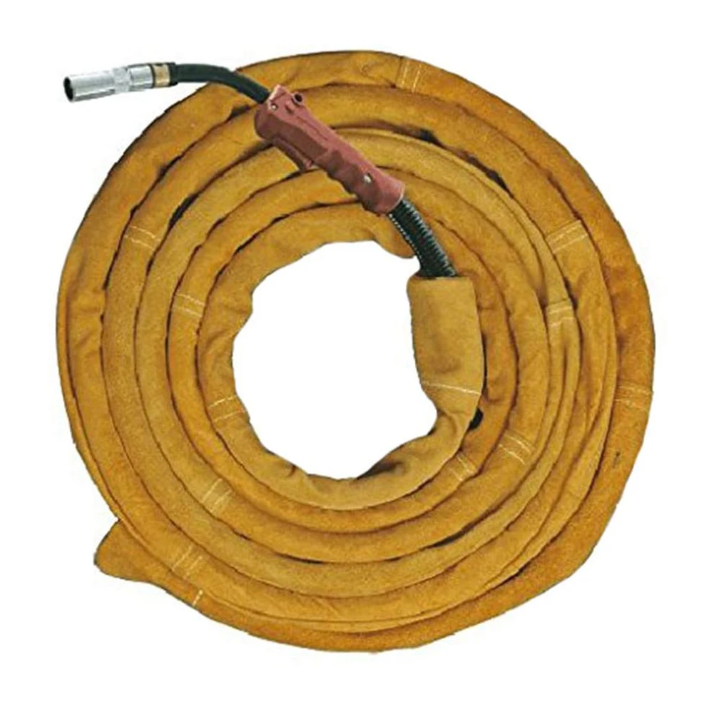 Защитный чехол для шланга из воловьей кожи, огнестойкий, для TIG MIG, 11,5 футов25 футов, ширина 10,5 см4 дюйма, 29 мм1,1 дюйма (art.: 3920dbdc28b7f) - 3920dbdc28b7f