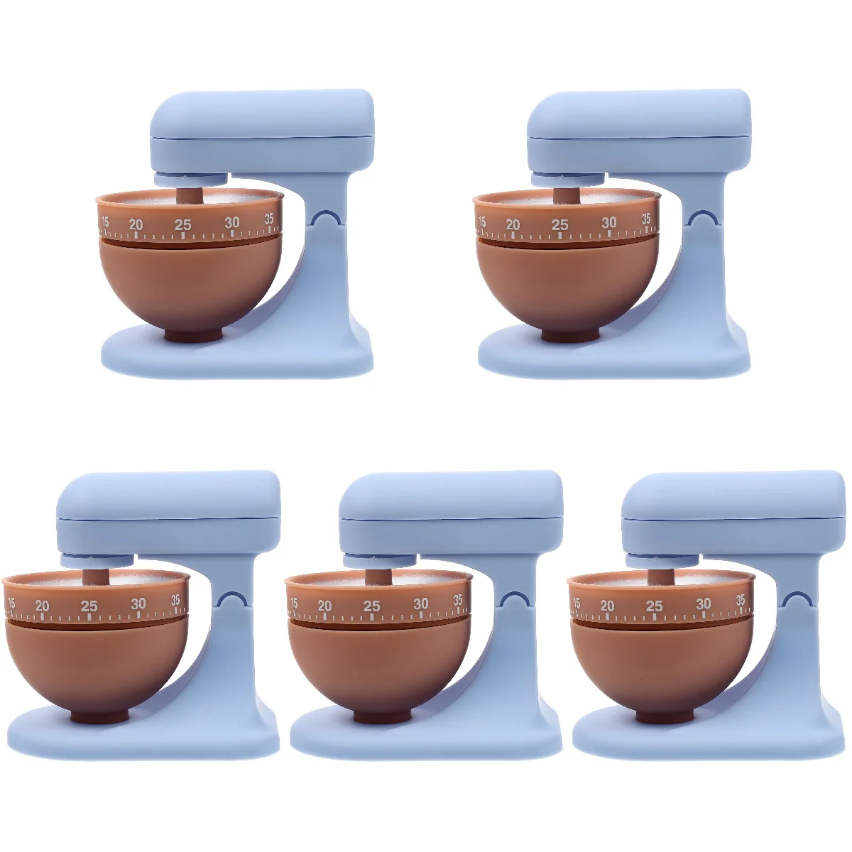 

5pcs Kitchen Timer Learning Timer Mechanical Countdown Timer Desktop Timer