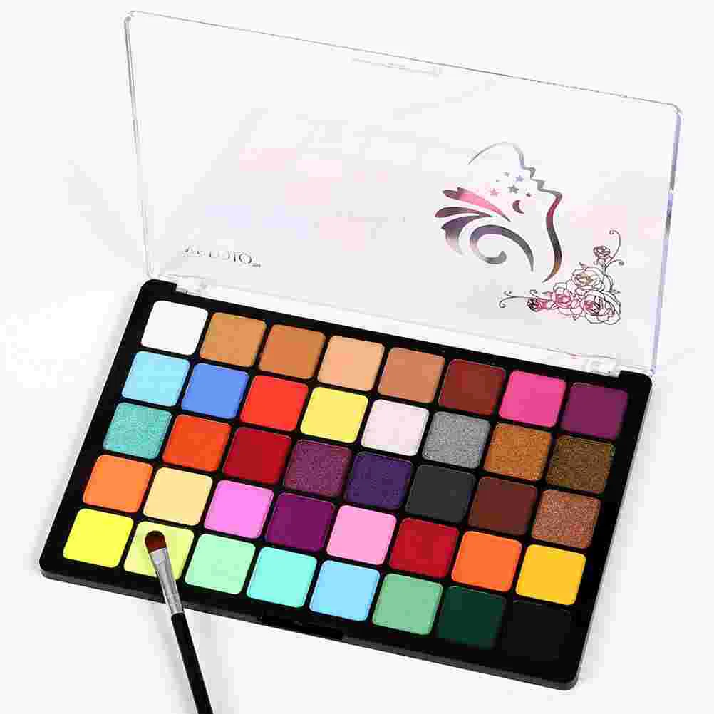 

Water Soluble Body Paint Face Painting Major Paints Adults Pigment Powder Activated Eyeliner Kit Kids Child Makeup Palette