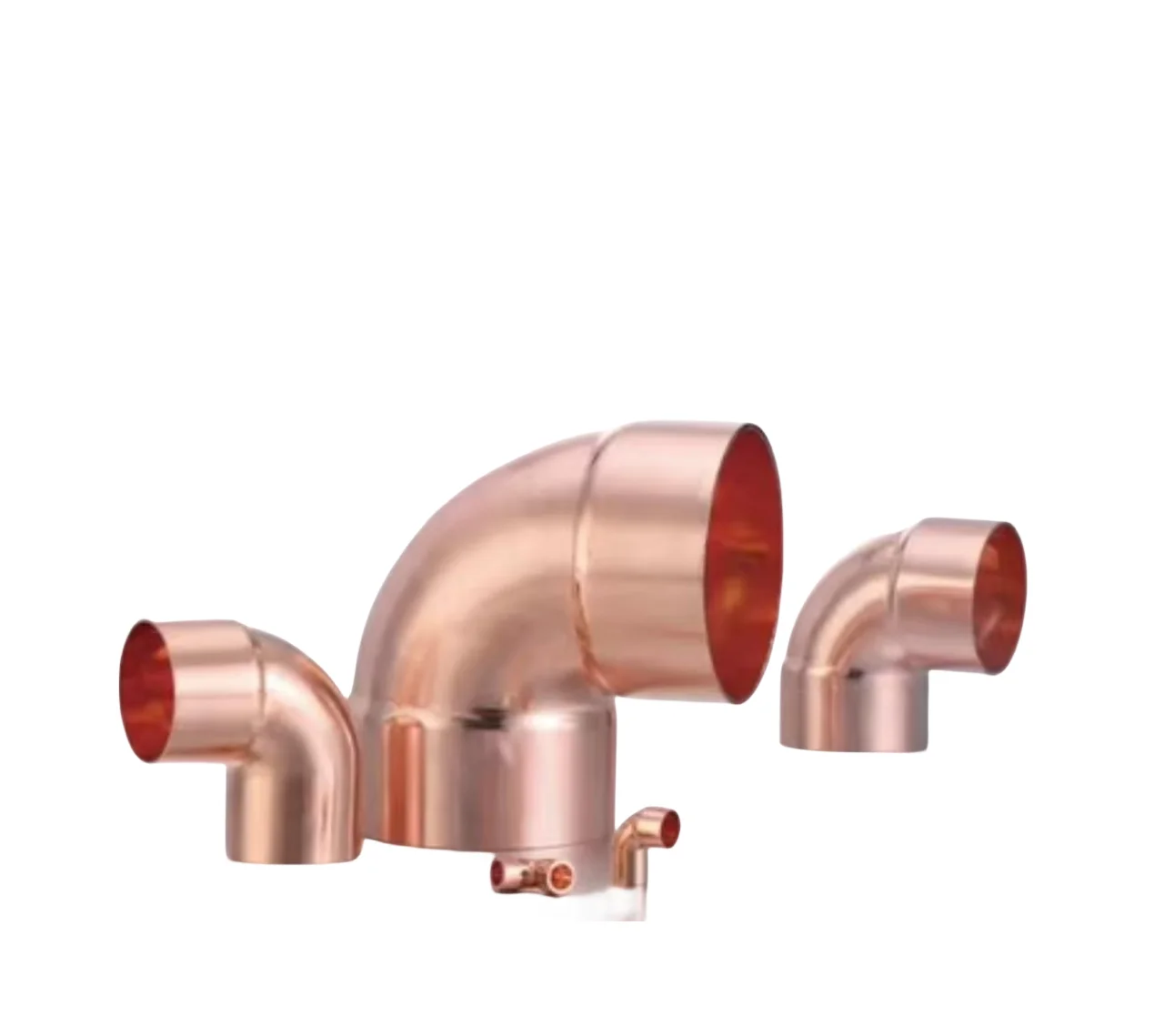 

20Pcs inner diameter: 6.35-20mm Air conditioning welding copper elbow ed copper cold storage oxygen production joint