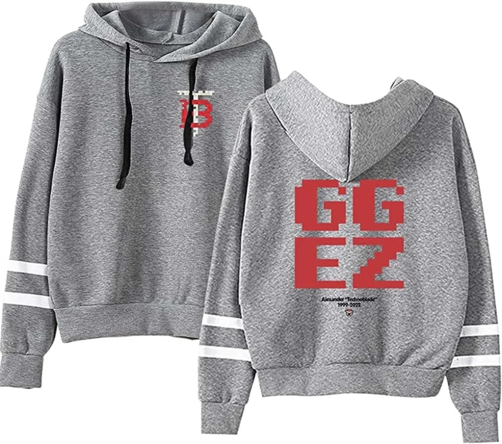 

Technoblade Never Dies GGEZ Merch WOMAN CLOTHES Sweatshirt Streetwear Women Hoodie Rest in Peace Clothes Hoodies