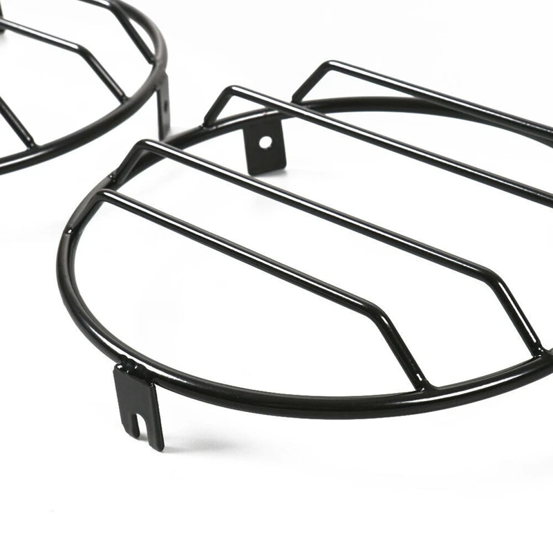 Черная защитная крышка для фар евро подходит Jeep Wrangler TJ 1997-2006 гг.