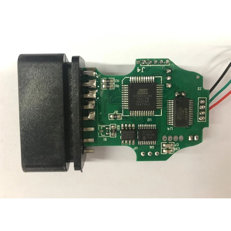 Фото 2023 22,10 VAG COM 22,3 Популярные Vcds French Hex V2 для VW для AUDI Skoda Seat Vag 22,10 французский английский Atmega162 + 16V8 №2