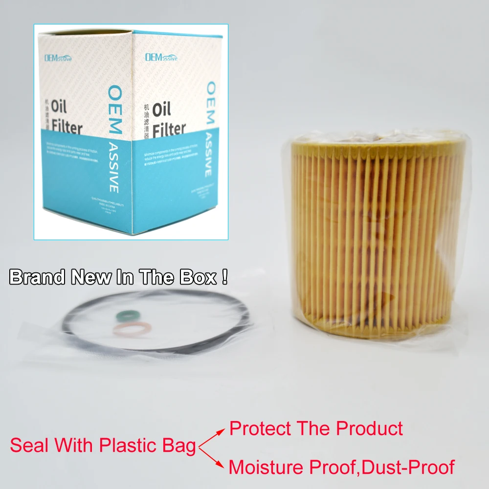 Масляный фильтр двигателя для Alpina B3 B4 BMW 1 3 5 серии 325i 328i 330i 525i 530i 535i X3 X5 E90 E91 E92 E93
