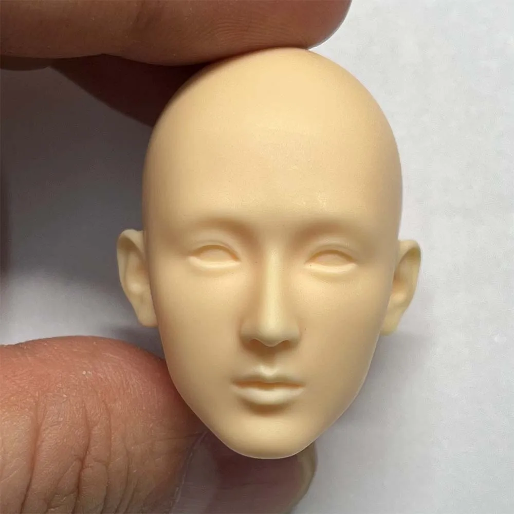 

Yi Cheng Fu ShiqiMale Head Sculpt Unpainted 1/6 Movie Soldier Carved Model Fit 12" Hobbies Collection Action Figure