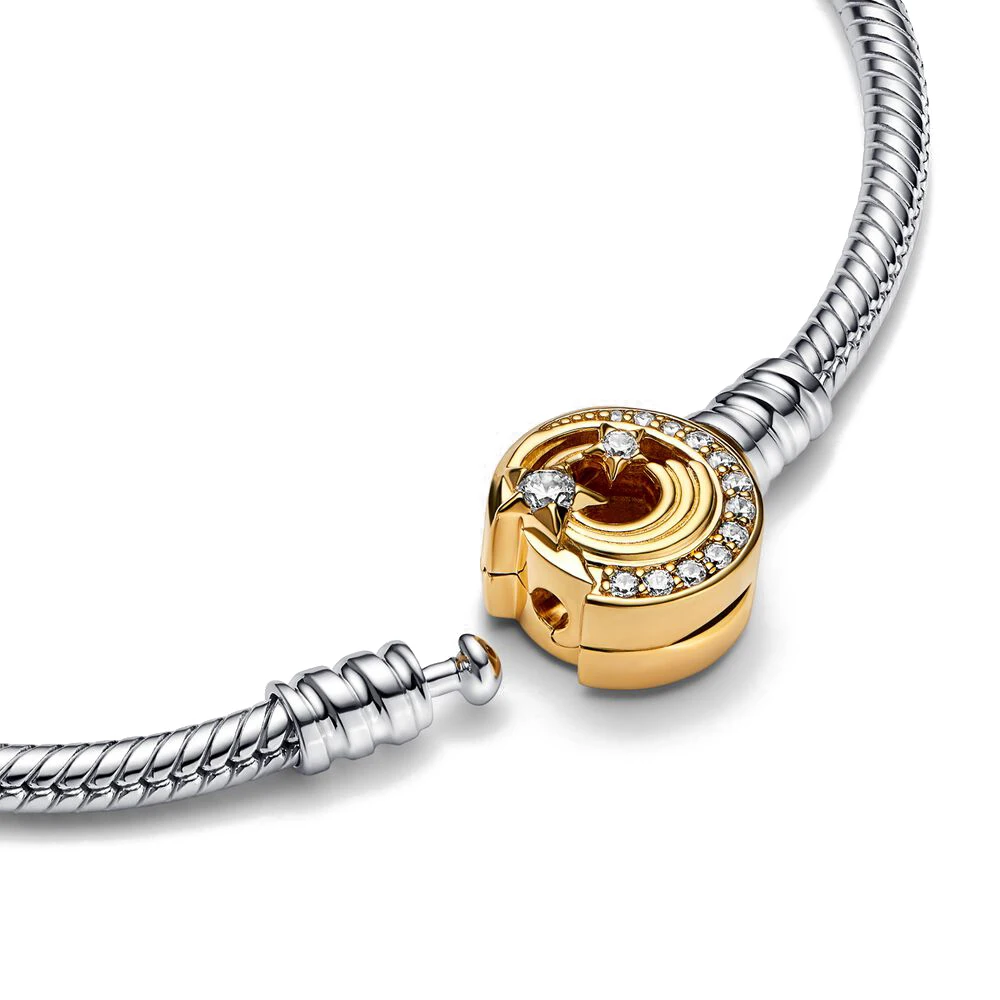 Высококачественные браслеты-подвески в форме сердца с короной луной звездой