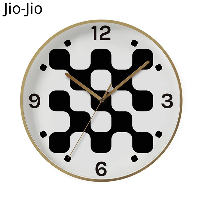 

Modern Metal Wall Clock Modern Design Nordic Silent Watches Clocks Wall Home Decor Kitchen Clock Bedroom Living Room Decoration