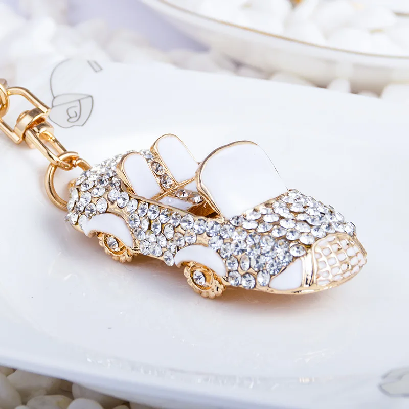 Крутой женский брелок для ключей роскошный Автомобильный Брелок-трансформер с