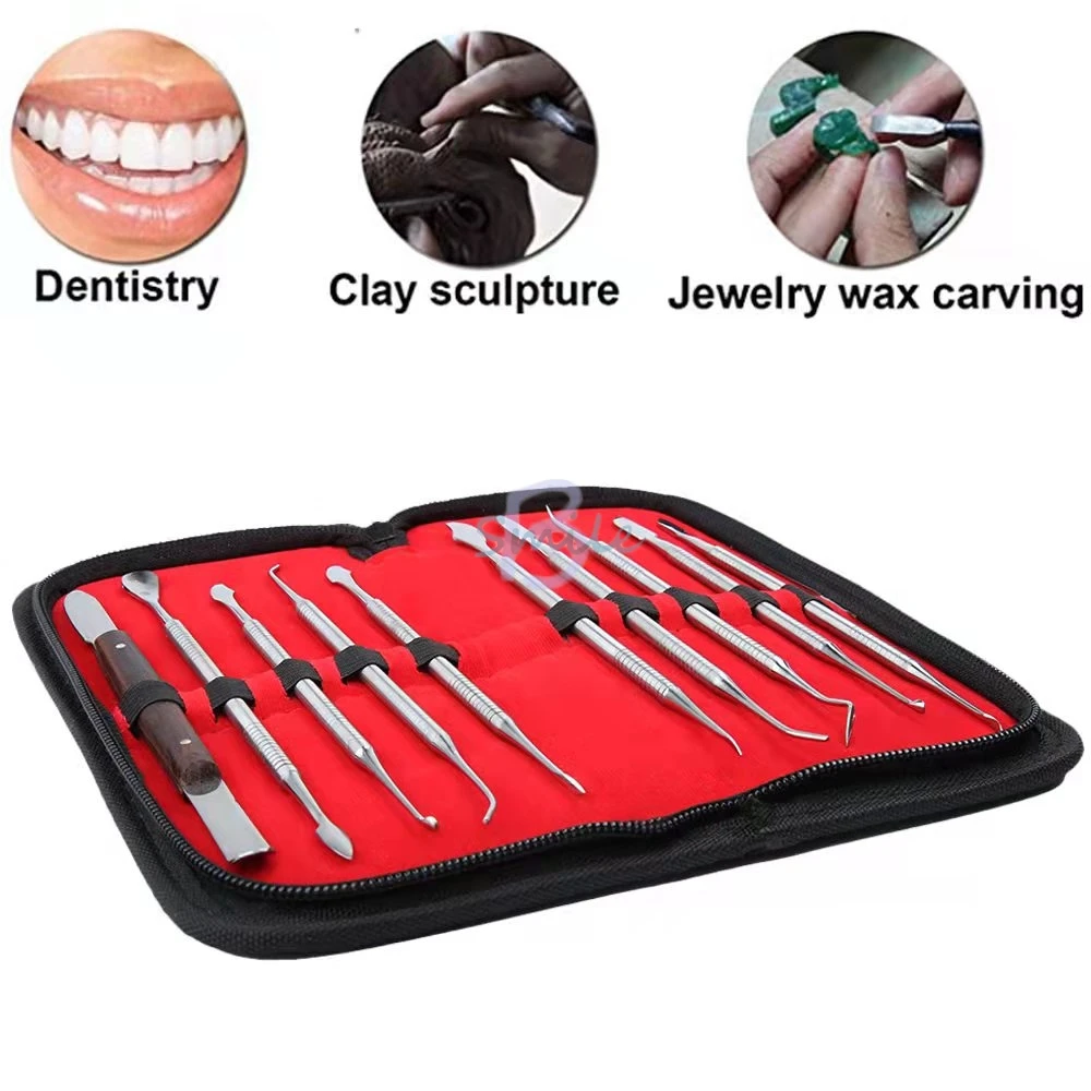 10 шт./компл. новый высококачественный набор инструментов для резьбы по