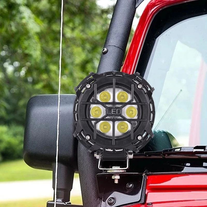 

1PCS 3 Inch 21W LED Work Light Wrangler Off Road Light Vehicle Spotlight Blue Lamp Day Spotlight Retrofit Headlight