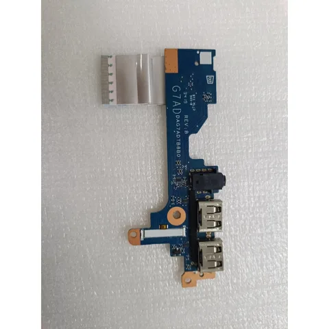Б/у оригинал для HP Star 14 TPN-Q207 14-CE USB-гарнитура с переключением звука, мини-плата DAG7ADTB8B0