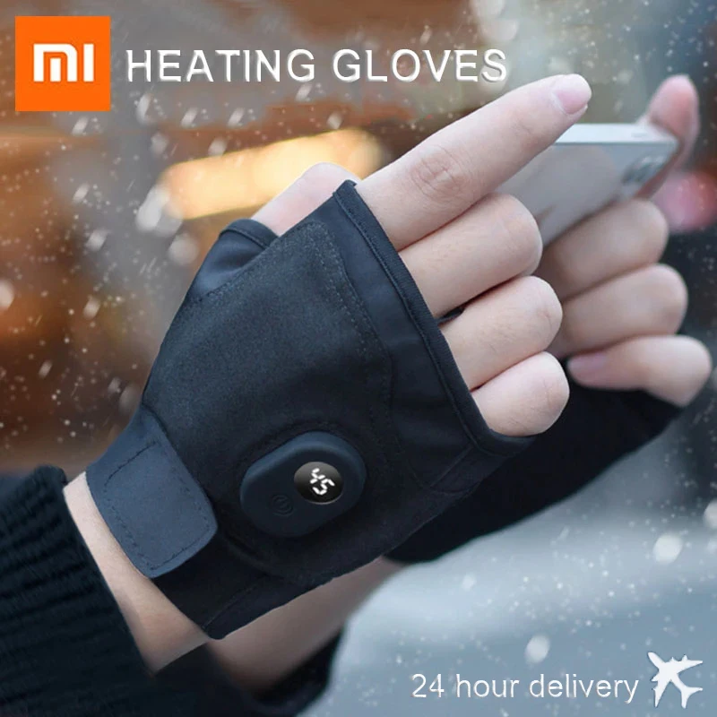 Xiaomi Youpin Hand Warmer Gloves Temperature Control Rechargeable Hands Warmer Winter Self-heating Electric Gloves Warmer New