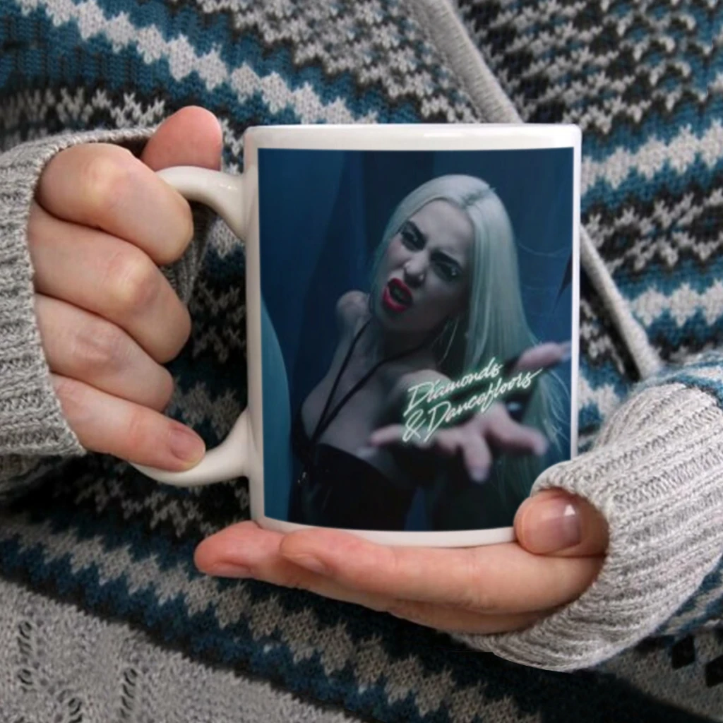 Керамическая чашка Singer Ava Max для кофе овсянки завтрака креативная индивидуальная