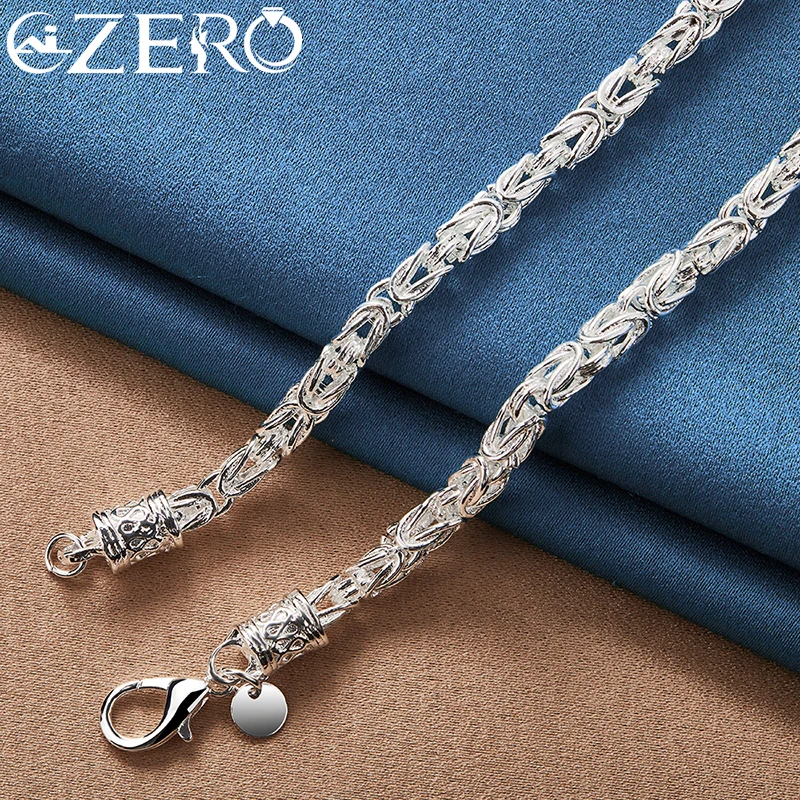 ALIZERO ожерелье из стерлингового серебра 925 пробы 18-каратное золото цепочка для