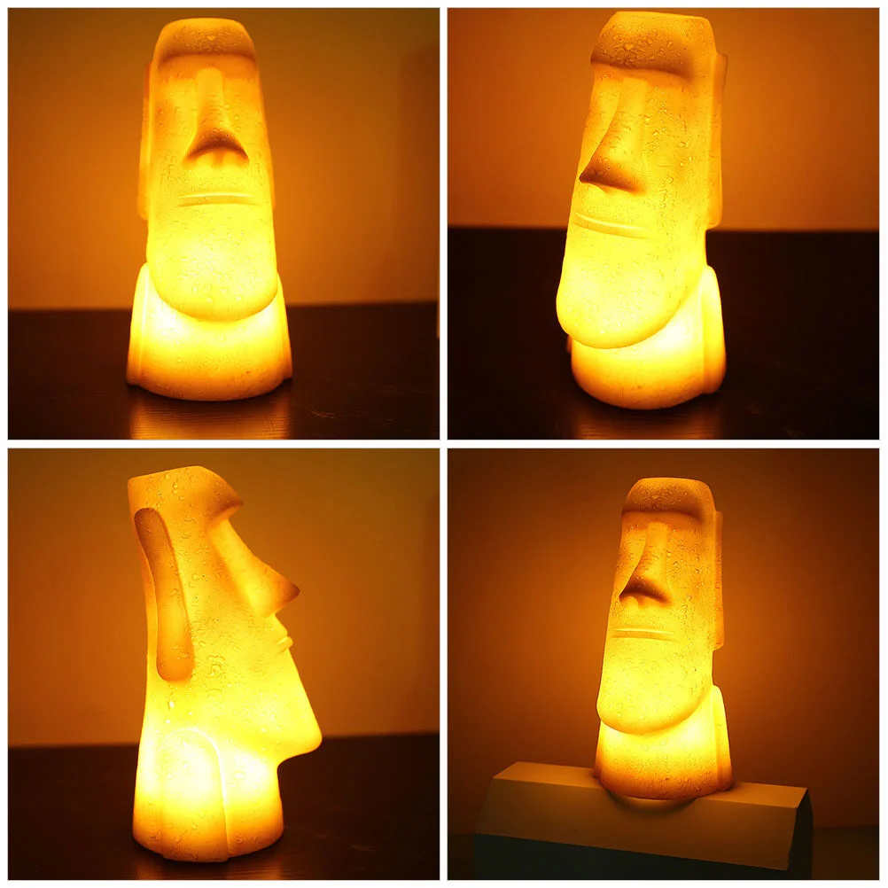 

Tabletop Decor Crafts Bedroom Lamp Nursing Night Light Desktop Nursery Resin Kids Child