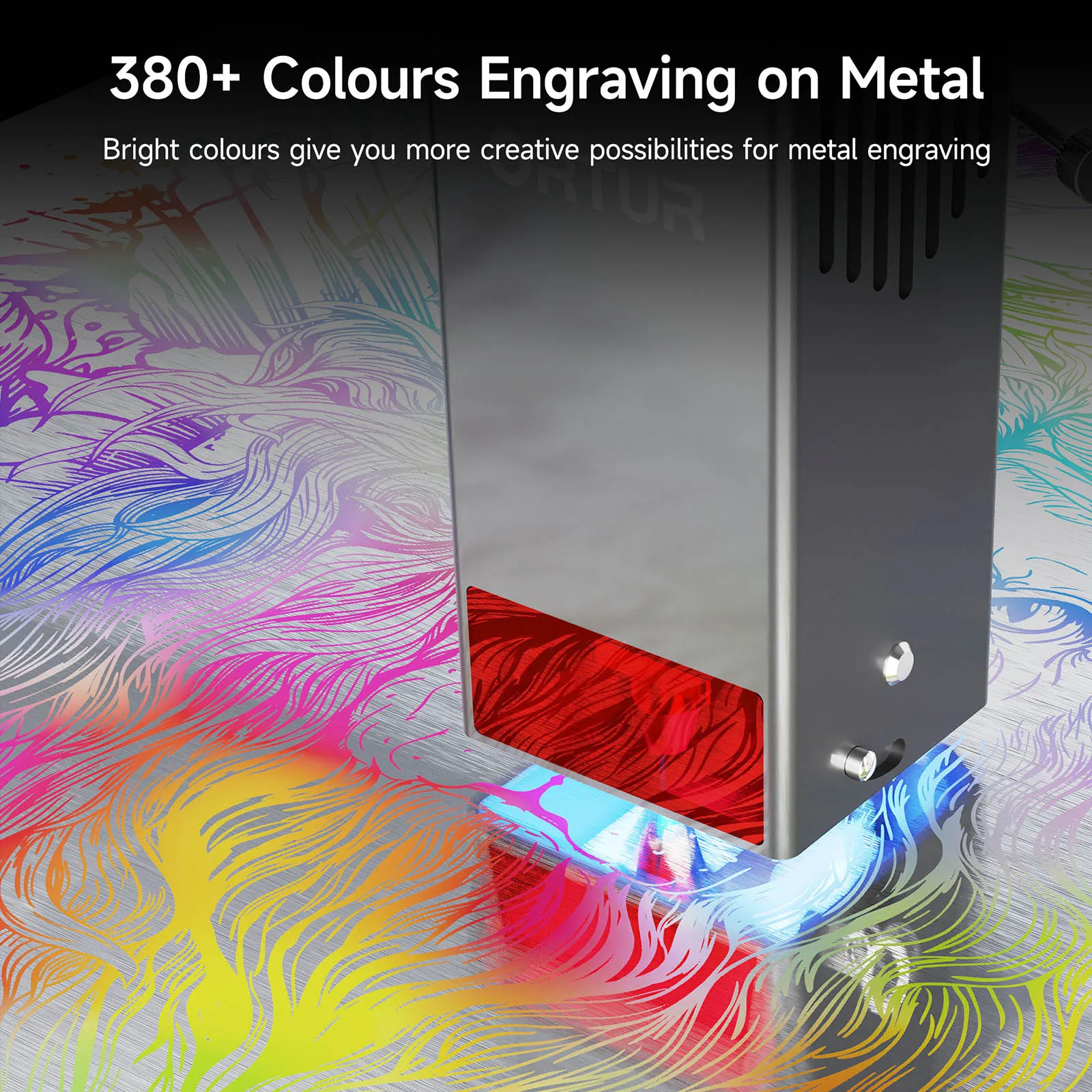 Модуль лазерной головки Ortur LU3-20A 20 Вт с воздушным вспомогательным гравером