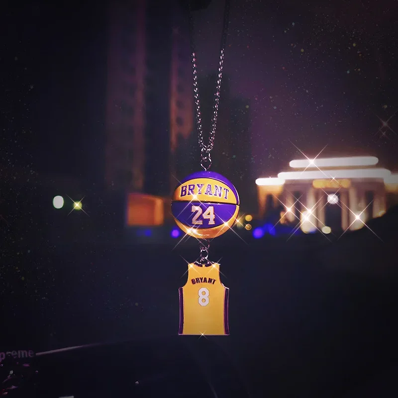 

Подвеска в виде баскетбольного автомобиля, спортивная майка, кроссовки, зеркало заднего вида, подвесное украшение, памятные аксессуары для интерьера автомобиля «Мисс Болл»