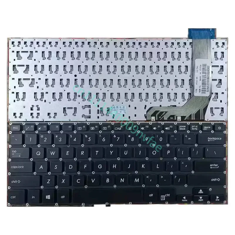 Фото Клавиатура для ASUS Vivobook X407 X407M X407MA X407U X407UBR X407UA A407, черная, 0.3 (США) №1