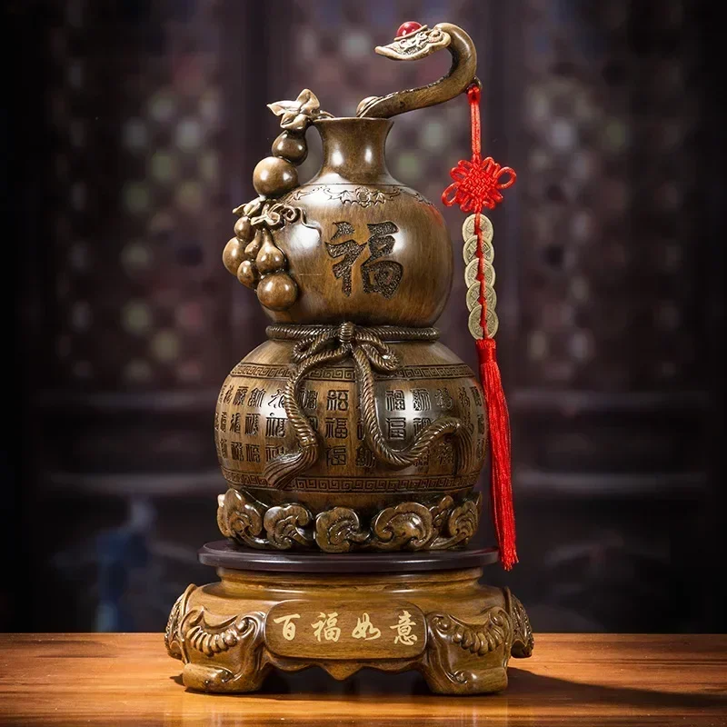 Нефритовая стеклянная статуэтка Ruyi