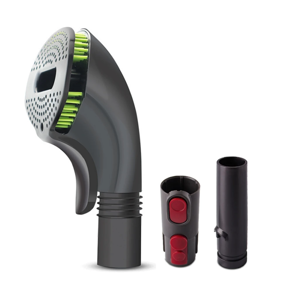 

1X Vacuum Cleaner Brush +1X Adapter Dog Pet Grooming Brush Tool for Dyson V11 V10 V8 V7 V6 Vacuum Clean with Converter