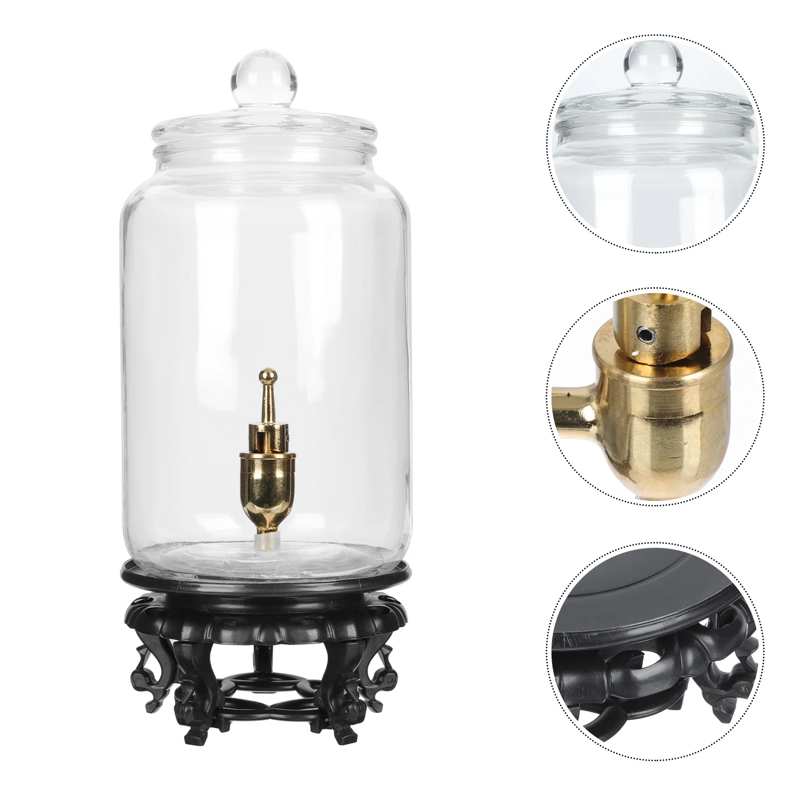 

Dispenser Pitcher Beverage Jar Mason Ice Tea Cold Glass Lemonade Jars Fermenting Drinkbrew Iced Spigotwater Laundry Detergent