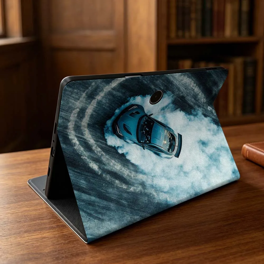 Фото Чехол для планшетов Drift Car Smoke Soft для OPPO VIVO IQOO OnePlus Realme Pad 3 Pro 13 12.1 11.61 11.4 10.36 11 дюймов №5
