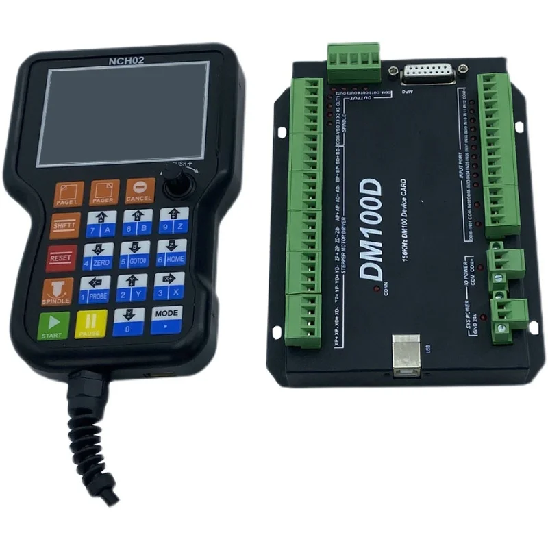 NCH02 обновленная версия DM100 3/4/5 Axis портативный автономный контроллер