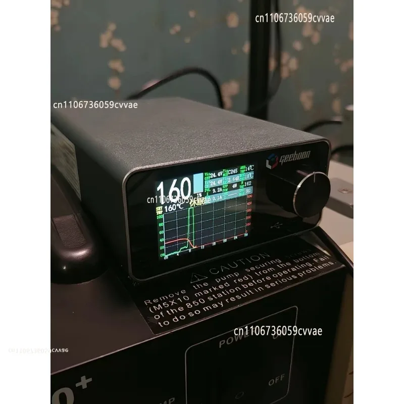 Фото Паяльная станция TC22 240 Вт с подставкой SDC02, ручками T245/T210 и жалами C245/C210 - Набор инструментов для ремонта электроники №1