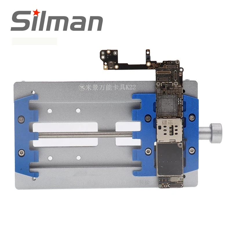 

K22 TE077 Biaxial multifunction Motherboard PCB Fixture Holder For High Temperature Board Repair Remove Glue BAG Soldering Tools