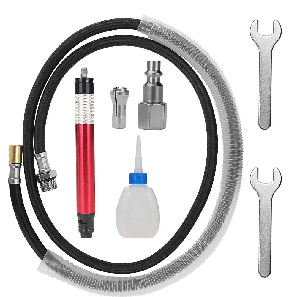 

Мини пневматический Микро шлифовальный станок 3 мм высокоскоростной пневматический набор для гравировки карандашей Ювелирный инструмент для резки дерева полировки шлифования 58000 об/мин