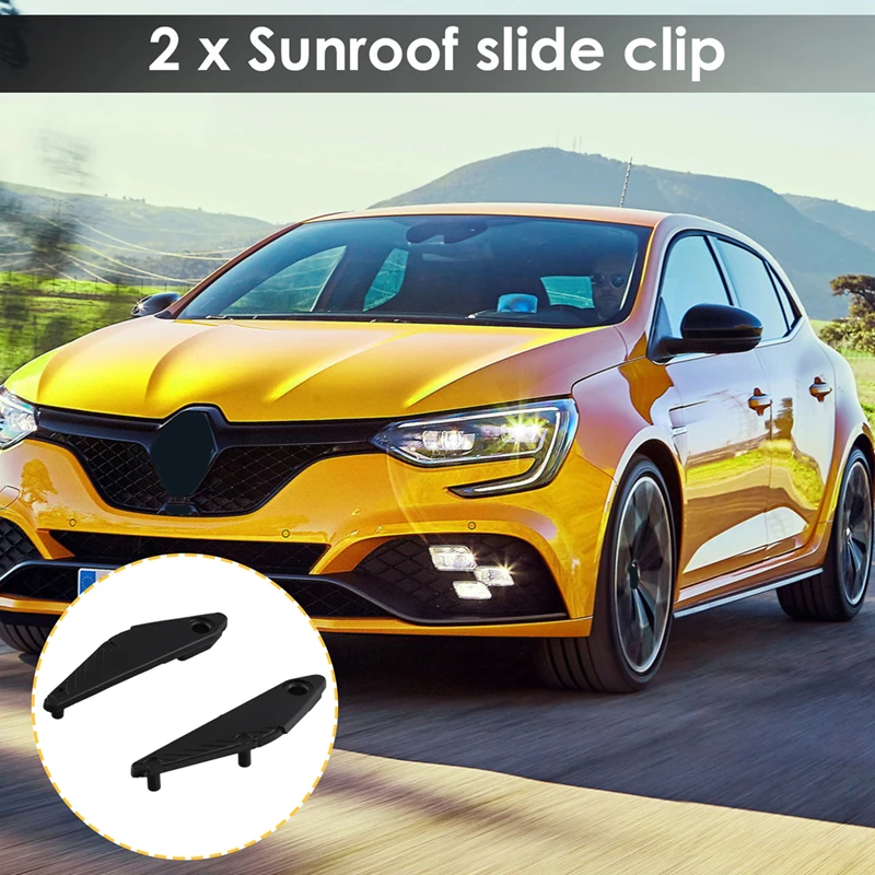 samochodu wspornik szyberdachu suwak szklany klips zestaw naprawczy systemu przesuwnego dla Renault Koleos 912128065 L Р