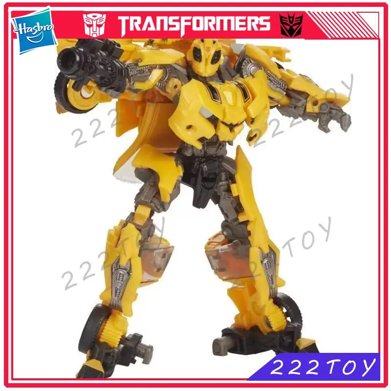Фото Новые игрушки Hasbro Transformers Deluxe Class Toys Studio Series SS-49 Bumblebee, аниме-модель, фигурки роботов, коллекционные игрушки, подарки. №4