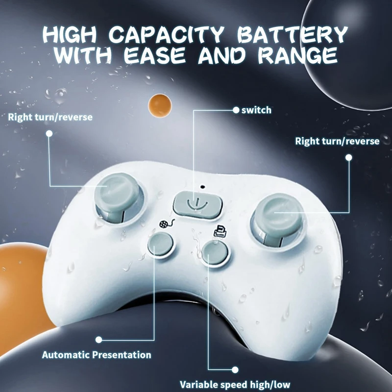 2 4G RC игрушка для детей 1:18 Рыба бассейна лодка бассейн игрушки дайвинга со